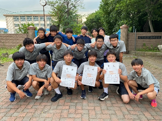 中学水泳部　活動報告