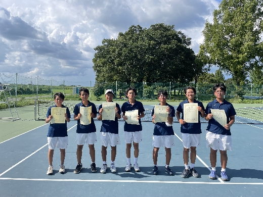 中学男子硬式テニス部　活動報告