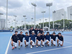 中学男子硬式テニス部　活動報告