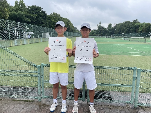 中学男子硬式テニス部　活動報告