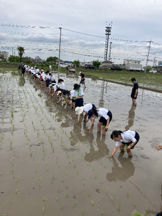 中学 総合学習を実施