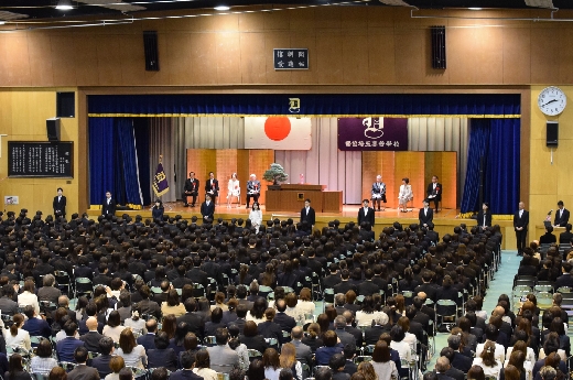 第46回 高校入学式が挙行されました