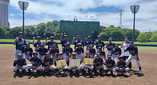 中学野球部 活動報告「ジュニア甲子園野球大会 第3位」