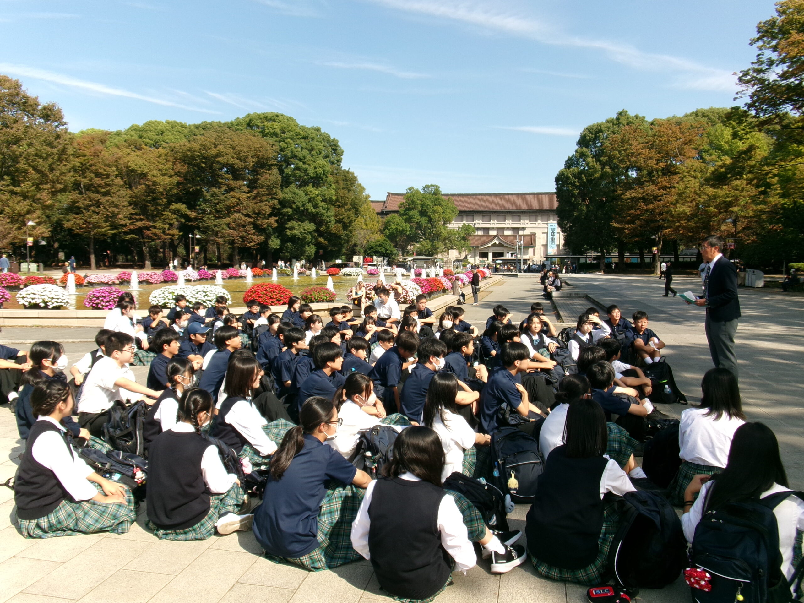 中1総合学習「東京国立博物館へ行ってきました!」